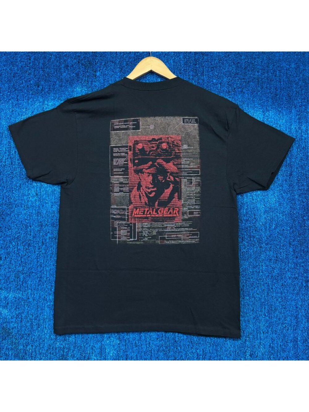 Metal Gear Solid “Tactical Espionage Action” Graphic T-Shirt Size Large